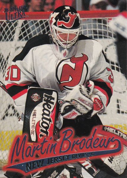 řadová karta MARTIN BRODEUR 96-97 Fleer Ultra číslo 93